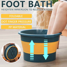 Multi-Purpose Portable Collapsible Folding Tub, with Hanging Hole & Save Storage Space, Also use for Foot Spa. - dailyneed.life