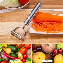 3 In 1 Stainless Steel Vegetable and Fruit Peeler Set (3 Pcs Set) - dailyneed.life