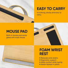 Portable Laptop Table with Mouse Pad (55×35 Cm / 1 Pc) - dailyneed.life