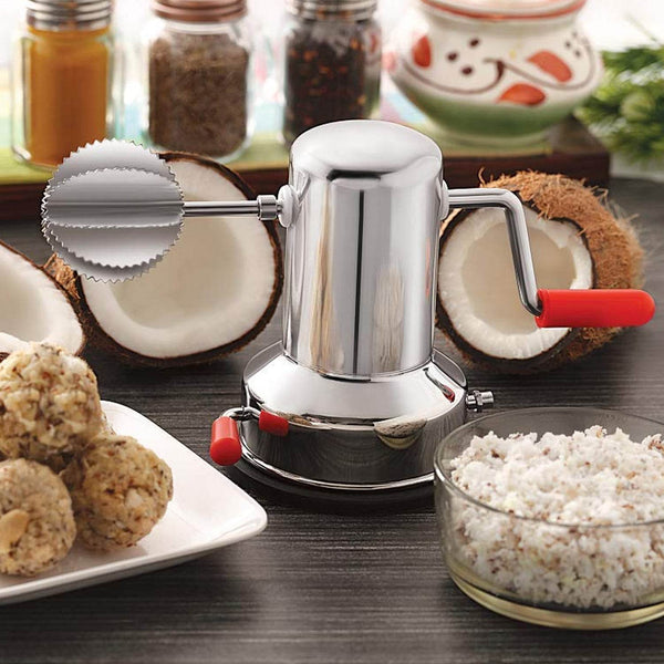 Coconut scrapers Machine Manual Steel For Home & Kitchen Use - dailyneed.life