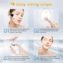 Electric Face Massager Wrinkle Remover LED Photon Face Beauty Device (1 Pc / Plastic) - dailyneed.life