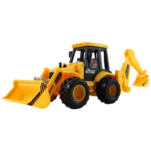 LALA Friction Powered JCB Style Backhoe Loader Construction Toy Truck for Kids (1 Pc) - dailyneed.life
