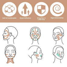 Face Lifting Tape, Myofascial Face Tightening Tape, 2.5 cm x 5 m (1 Pc) - dailyneed.life
