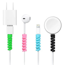 Spiral Charger Cable Protector Data Cable Saver Charging Cords Protective for All Universal Cable Cover (Pack of 10) - dailyneed.life