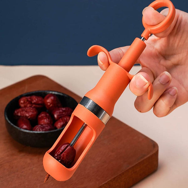 Cherry Pitter Tool, One Hand Operation Cherry Corer Pitter Remover Tool Best, Cherry Pit Kitchen Tools for Cherries Jam Quick Removal Fruit Stones (1pc). - dailyneed.life