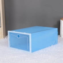 1 Layer Plastic Shoes Storage Box, Stackable Shoe Storage (1 pc / 32x21x12 CM) - dailyneed.life