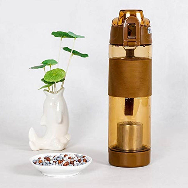 Alkaline Water Bottle, with Food Grade Plastic, Stylish and Portable (Particulates not included) - dailyneed.life
