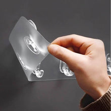 Adhesive Golden & Transparent Heavy Duty Wall Hook - dailyneed.life