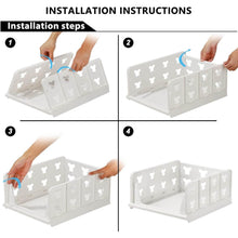 4-Layer Stackable Foldable Storage Organizer Cart for Kitchen, Closet, Bedroom & Bathroom - dailyneed.life