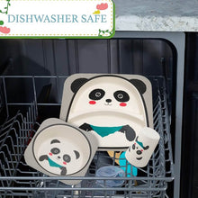 Eco-Friendly Panda-Themed Kids Dinnerware Set (5 Pc) - dailyneed.life