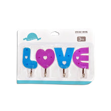 Love Shape Self Adhesive Hooks - dailyneed.life