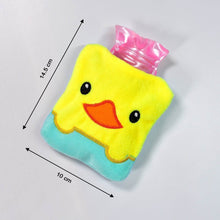 Yellow Duck design small Hot Water Bag with Cover for Pain Relief - dailyneed.life