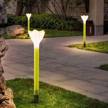Street Light Solar Flowers Lights Road Light Flower Landscape Light Decorative Yard Lights Solar Lights Garden Stake Flower Lights Solar Landscape Light in Outdoor Spotlight (2 Pc ) - dailyneed.life
