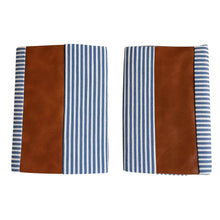 Pillow Covers, leather & cotton Cushion Covers (20 × 20 Inch / 1 Pair / 2 Pc) - dailyneed.life