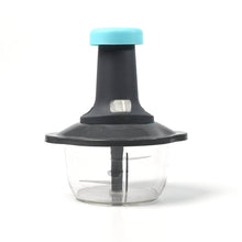 Push Chopper Manual Food Chopper and Hand Push Vegetable Chopper, Cutter, Mixer Set for Kitchen with 3 Stainless Steel Blade - dailyneed.life