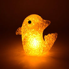 Dolphin Shape Crystal LED Night Light Lamp – Cute Glowing Animal Decorative Light (1 Pc) - dailyneed.life