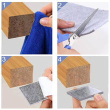 4-Piece Square Felt Furniture Floor Protector Pads - dailyneed.life