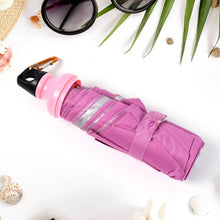 4 Fold Foldable Bottle Summer Umbrella for On-the-Go (1 Pc / Mix Color) - dailyneed.life