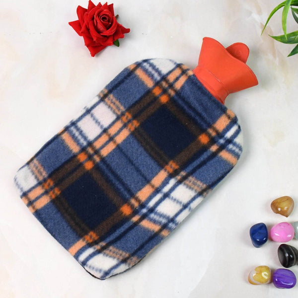 Hot Water Bottle Bag With Cover For Pain Relief (1 Pc / Mix Design & Size) - dailyneed.life