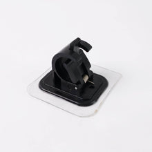 Heavy-Duty Wall-Mount Clip with Transparent Adhesive Base (2 Pc) - dailyneed.life