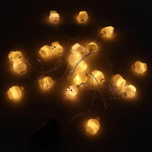 Halloween Decoration Outdoor Indoor Skeleton Head Skulls String Light Set Blow Mold, Decoration Lights Fairy Lights Led Garlands Halloween Decor Garland Decor Wreath Pumpkin - dailyneed.life