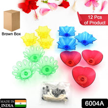 Candle Cup with Multi Shape, Diwali (Multicolor) (12 Pcs Set) - dailyneed.life