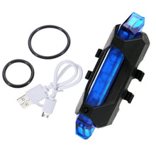 Rechargeable Bicycle Front Waterproof LED Light (Blue) - dailyneed.life