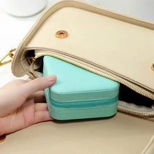 Mini PU Leather jewellery Box for Travel & Storage - dailyneed.life