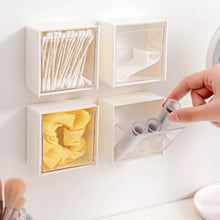 4037Adhesive Wall Mounted Flip Storage Box Holder Small Object Storage Case ( 1 pcs ) - dailyneed.life
