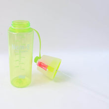 Plastic Dual Function Sports Water Bottle with Built-in Mist Spray and Leakproof Cap (600ML / 1 Pc) - dailyneed.life