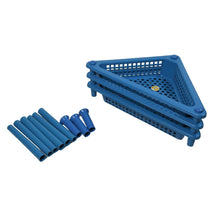 Triangle 3-Tier Plastic Storage Rack for Kitchen, Bathroom & Office - dailyneed.life
