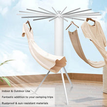 Foldable Rotary Clothes Drying Rack Stand (1 Pc) - dailyneed.life