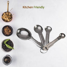 Stainless Steel Measuring Spoons Set - 4pcs, Anti-Rust for Kitchen & Baking - dailyneed.life