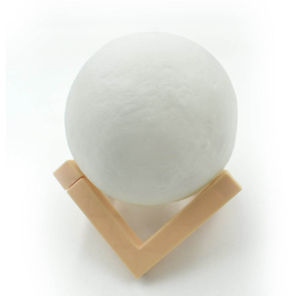 3D Moon Lamp with Color Changing Sensor Touch & Crystal Ball Stand - dailyneed.life