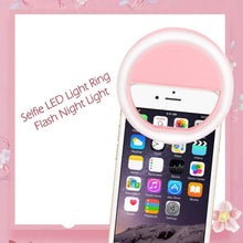 Phone Selfie Ring Light – Battery Operated Clip-On Light for Smartphone Photography (Battery Not Included) - dailyneed.life