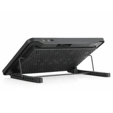 Laptop Cooler Cooling Pad with 2 Quiet Led Fans, Dual USB Ports, Portable Ultra Slim USB Powered 7 Heights Adjustable Laptop Stand for Gaming Laptop - dailyneed.life