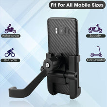 Full Metal Body Bike & Scooty 360 Degree Rotating Mobile Holder Stand for Bicycle, Motorcycle, Scooty for Maps and GPS Navigation Fits All Smartphones (1 Pc) - dailyneed.life