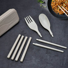 Spoon Fork Chopsticks Set Dinnerware 3PCS / Set Lunch Tableware Detachable Cutlery Portable Travel Kitchen Accessories - dailyneed.life