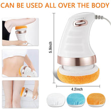 Body Sculpting Massager with 3 Pads, Adjustable Speed, Handheld Electric Massager for Full Body (1 Pc) - dailyneed.life
