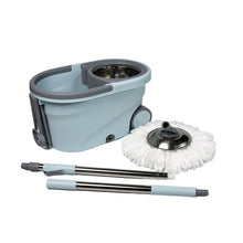 Quick Spin Mop With Steel Spin, Bucket Floor Cleaning, Easy Wheels & Big Bucket, Floor Cleaning Mop with Bucket - dailyneed.life