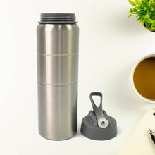 Steel Water Bottle | Fridge Water Bottle with straw (750ML) - dailyneed.life