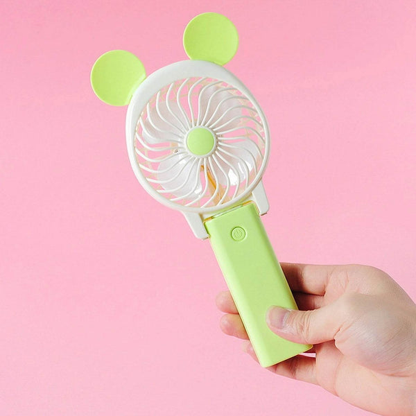 Mini Cartoon Style Fan used in all kinds of places including household and many more for producing fresh air purposes.(Battery Not Include) - dailyneed.life