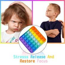 Square it Toy Special Needs Silicone Stress Relief Toy For Kids & Adult All Use Toy - dailyneed.life