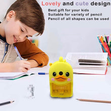 Plastic Cutest Duck Pencil Sharpener (1 Pc) - dailyneed.life