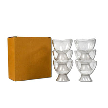 Serving Dessert Bowl Set - 6pcs Ice Cream, Salad, and Fruit Bowls (Brown Box) - dailyneed.life