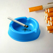 Oblivion Durable Plastic Ashtray with Wide Bowl and Triple Cigarette Holder Slots (1 Pc) - dailyneed.life