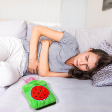 Watermelon Small Hot Water Bag with Cover – Pain Relief Warmer - dailyneed.life