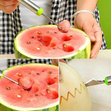 Multifunctional 2 in 1 Melon Baller - Stainless Steel Dig Scoop with Fruit Carving Knife. - dailyneed.life