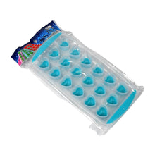Easy Push Premium -UP ice Tray, With Flexible Silicon Bottom, Heart Shape 18 Cube Trays - dailyneed.life