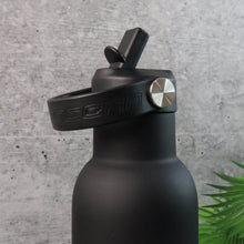 Stainless Steel Water Bottle with Carry Strap & Built-In Straw 1000ML Approx (1 Pc) - dailyneed.life